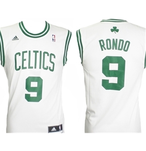 Camiseta nba de Rondo Boston Celtics Blanco